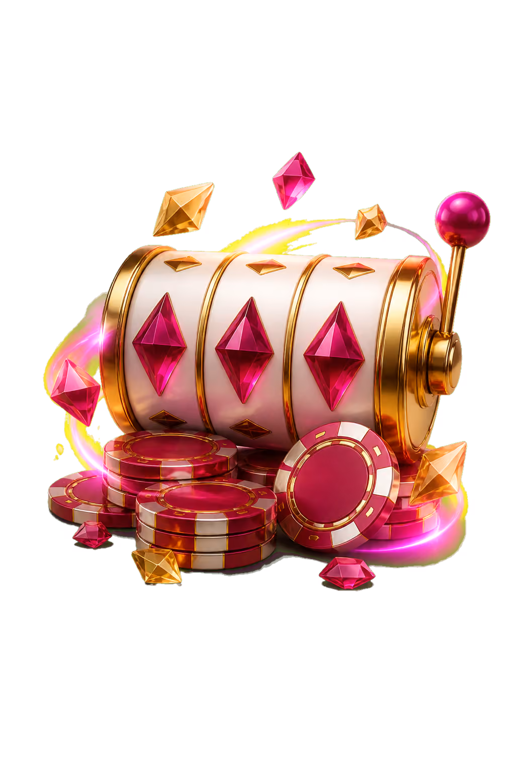 Del Oro Spielautomaten-Rollen mit Chips