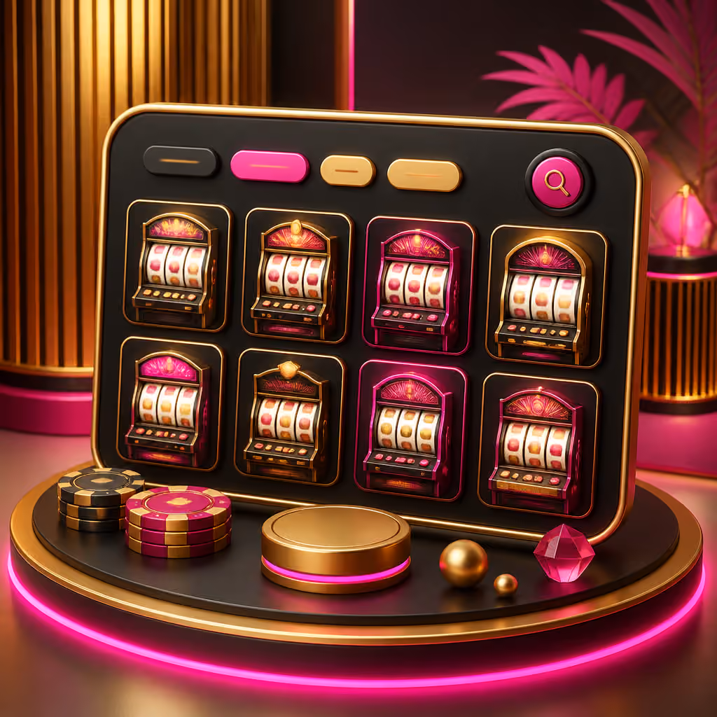 Del Oro Spielautomaten Vergleich mit Slot-Kacheln